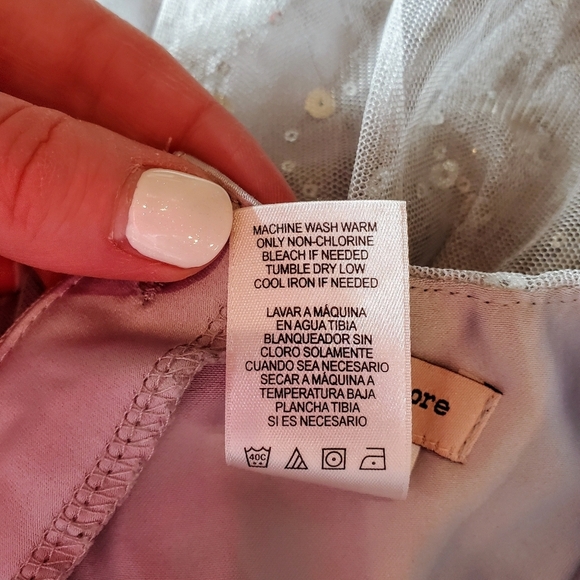 Nanette Lepore Girls Silver Gray Sequin Formal Holiday Dress Size 24m EUC - Picture 4 of 16